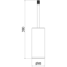 Mexen Triv stojaca WC kefa, čierna/gun gray brúsená - 70A33073-66B