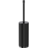 Mexen Triv stojaca WC kefa, čierna/black chrome - 70A33073-73B