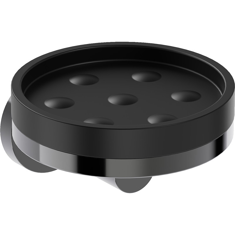 Mexen Triv mydelniczka, čierna/black chrome - 70A33055-73B
