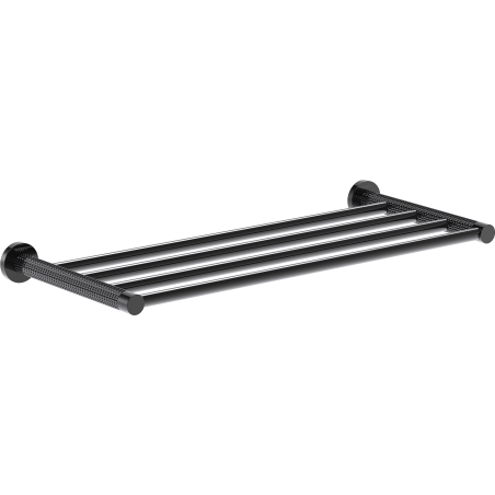 Mexen Triv polica na uterák, black chrome - 70A33082-73