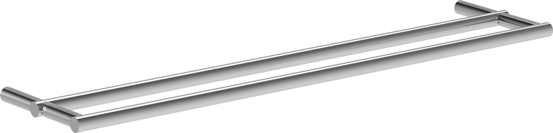 Mexen Loop dvojitý vešiak na uterák, chróm - 70A71047-00