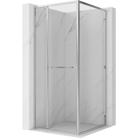 Mexen Linea posuvná sprchová kabína 95 x 95 cm, priehľadná, chróm - 8E1-095-095-01-01