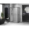 Mexen Linea posuvná sprchová kabína 120 x 90 cm, priehľadná, čierna - 8E1-120-090-70-70