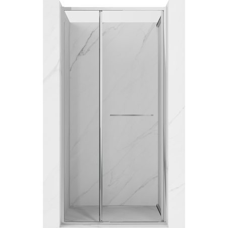 Mexen Linea posuvné sprchové dvere 80 cm, transparentné, chróm - 8E1-080-000-01-01