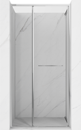 Mexen Linea posuvné sprchové dvere 80 cm, transparentné, chróm - 8E1-080-000-01-01