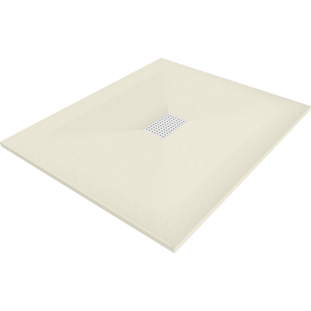 Mexen Hugo obdĺžnikový sprchový kút SMC 120 x 100 cm, béžový, biela maska - 42691012-W