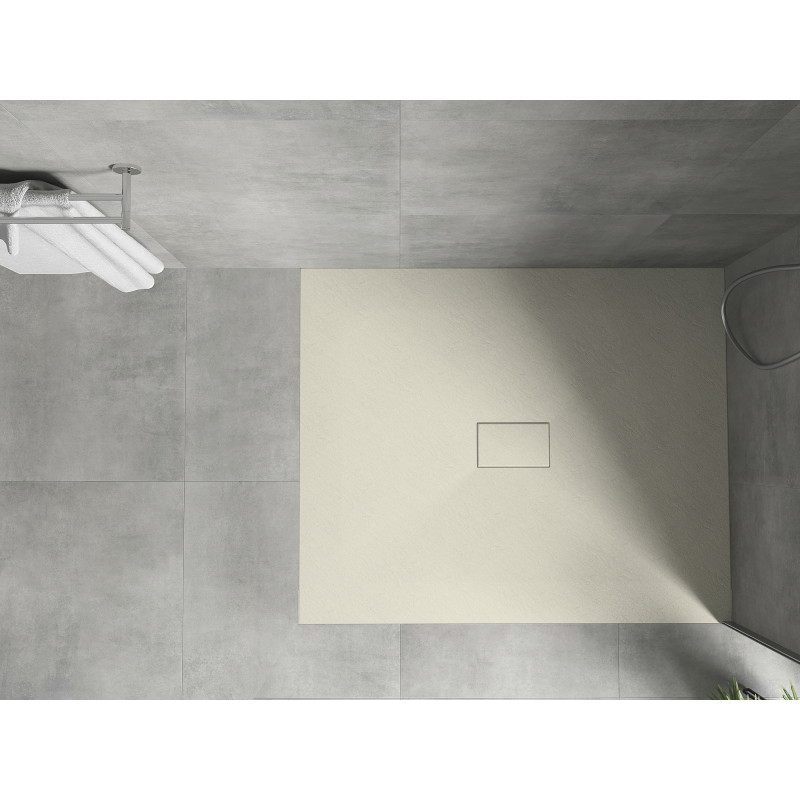 Mexen Hugo obdĺžnikový sprchový kút SMC 120 x 100 cm, béžový - 42691012