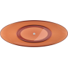 Mexen Vea voľne stojaca priehľadná vaňa 180 x 80 cm, earth, chrómová zátka - 58091808005
