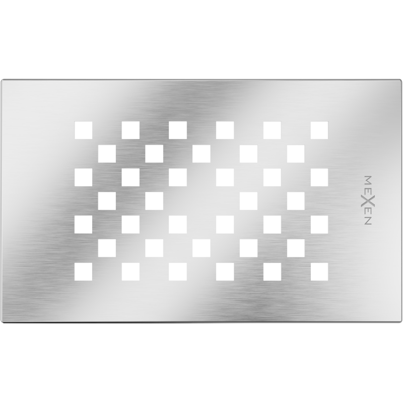 Mexen Hugo kryt na sprchovú vaničku, inox - 42910001