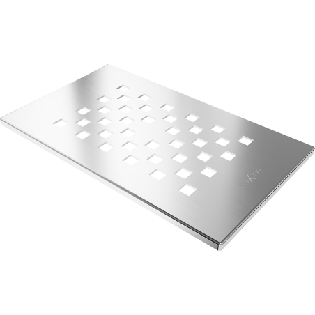 Mexen Hugo kryt na sprchovú vaničku, inox - 42910001