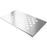 Mexen Hugo kryt na sprchovú vaničku, inox - 42910001