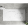 Mexen Hugo Pravouhlý sprchový kút SMC 170 x 80 cm, biely kameň - 42158017