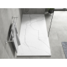 Mexen Hugo rektangulárny sprchový kút SMC 180 x 80 cm, biely kameň - 42158018
