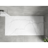 Mexen Hugo obdĺžniková sprchová vanička SMC 170 x 90 cm, biely kameň - 42159017