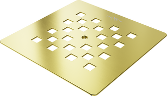 Mexen Stone+ maskovacia lišta do sprchovej vaničky, zlatá - 44910050