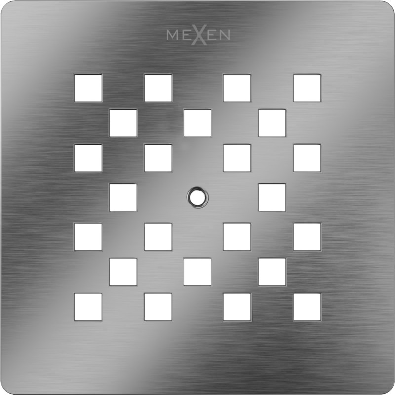 Mexen Stone+ kryt na sprchový kút, brúsená pištoľová sivá - 44910066