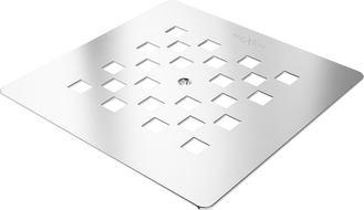 Mexen Stone+ kryt na sprchovú vaničku, inox - 44910001