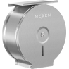 Mexen Spira-U+ kontajner na toaletný papier s poličkou na telefón, inox - 70K541-01