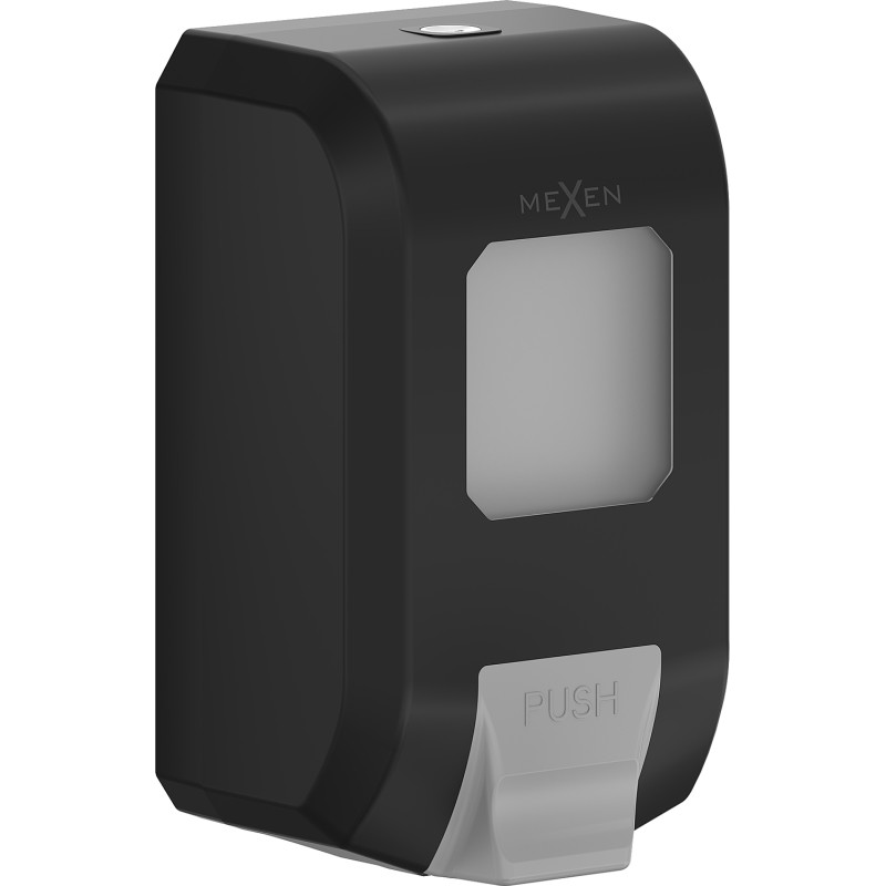Mexen Purio-E dávkovač tekutého mydla 1200 ml, čierny mat - 70K650-70