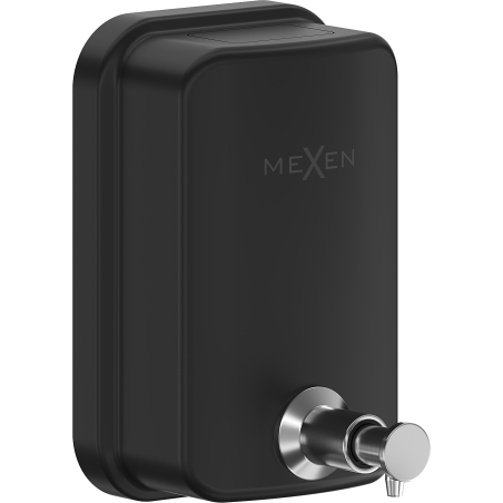Mexen Purio-U dávkovač na tekuté mydlo 500 ml, čierna matná - 70K630-70