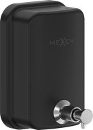 Mexen Purio-U dávkovač na tekuté mydlo 500 ml, čierna matná - 70K630-70