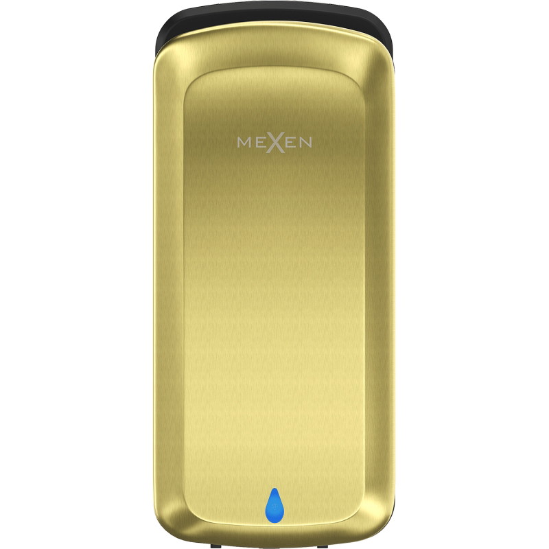 Mexen Ventaro-Pro vreckový sušič rúk, 1650 W, zlatý kartáčovaný - 70K020-55