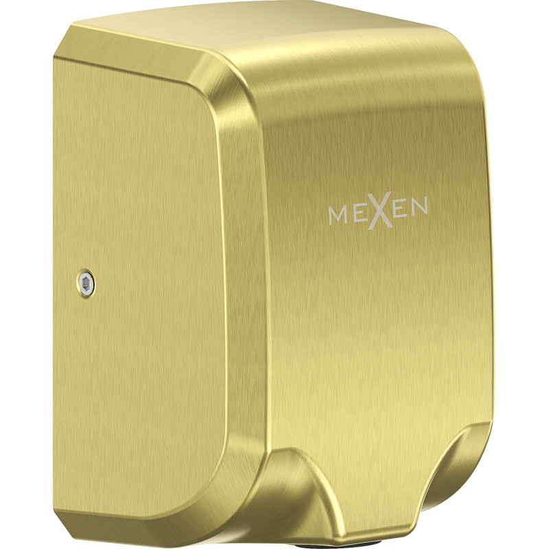 Mexen Ventaro-Uh sušič na ruky, 1350 W, zlatý kartáčovaný - 70K032-55