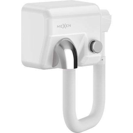 Mexen Aquis-P bazénový sušič na vlasy s hadicou, 1000 W, biely - 70K210-20