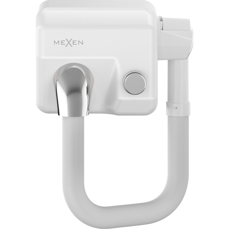 Mexen Aquis-P bazénový sušič na vlasy s hadicou, 1000 W, biely - 70K210-20