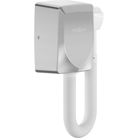 Mexen Aquis-S bazénový sušič na vlasy s hadicou, 1000 W, inox - 70K200-01