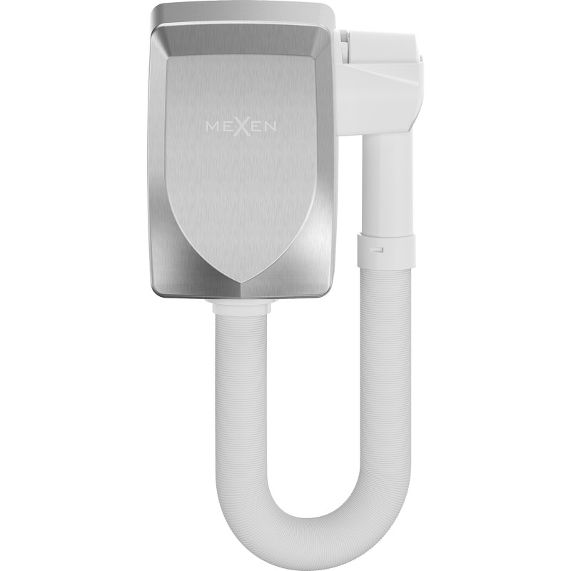 Mexen Aquis-S bazénový sušič na vlasy s hadicou, 1000 W, inox - 70K200-01