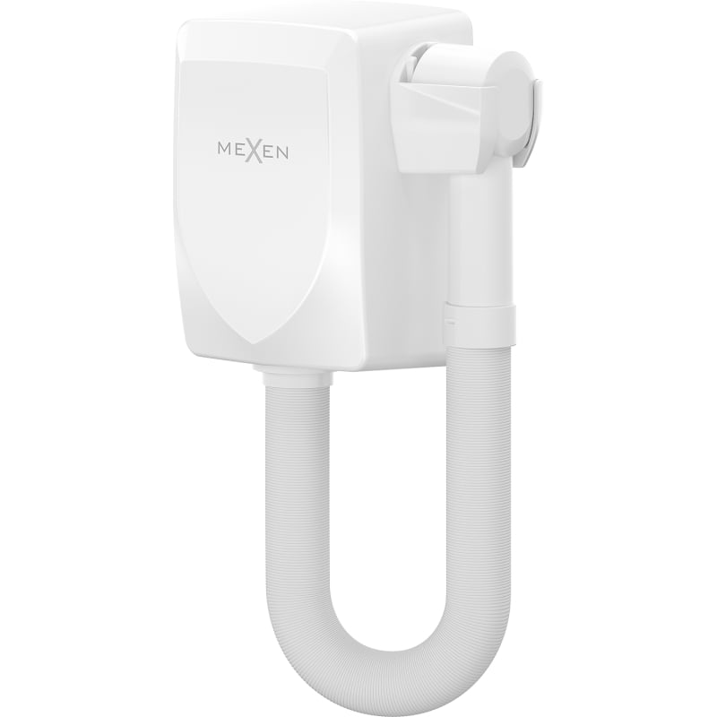 Mexen Aquis-S sušič na vlasy do bazéna s hadicou, 1000 W, biela - 70K200-20