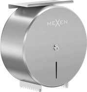 Mexen Spira-H+ kontajner na toaletný papier s poličkou na telefón, inox - 70K561-01