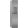 Mexen Linox výklenkový zásobník na papierové utierky s košom, inox - 70K003-01 - 70K002-01