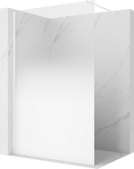 Mexen Kioto sprchová stena Walk-in 110 x 200 cm, biela ombre 8 mm, biela - 800-110-101-20-86