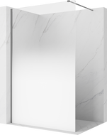 Mexen Kioto sprchová stena Walk-in 110 x 200 cm, biela ombre 8 mm, gun metal - 800-110-101-95-86