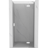 Mexen Mist-H sprchové dvere otvárateľné pravé 90 cm, priehľadné, biele - 8A5-090-000-20-00-P