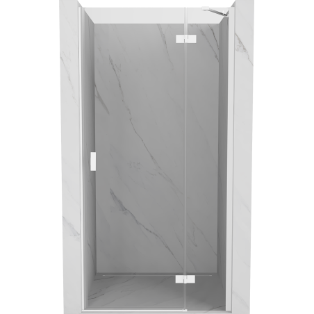 Mexen Mist-H sprchové dvere s pravým otváraním 115 cm, transparentné, biele - 8A5-115-000-20-00-P