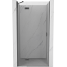 Mexen Mist-H sprchové dvere výklopné ľavé 105 cm, priehľadné, brúsené gun gray - 8A5-105-000-66-00-L