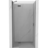 Mexen Mist-H ľavé sprchové dvere, sklápacie, 95 cm, priehľadné, zbraňový kov - 8A5-095-000-95-00-L
