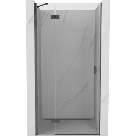 Mexen Mist-H sprchové dvere jednokrídlové ľavé 110 cm, transparentné, gun metal - 8A5-110-000-95-00-L