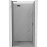 Mexen Mist-H L ľavé sprchové dvere 105 cm, priehľadné, brúsená pištoľová šedá - 8A5L-105-000-66-00-L