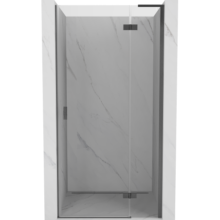Mexen Mist-H L sprchové dvere otočné pravé 105 cm, priehľadné, brúsený gun gray - 8A5L-105-000-66-00-P