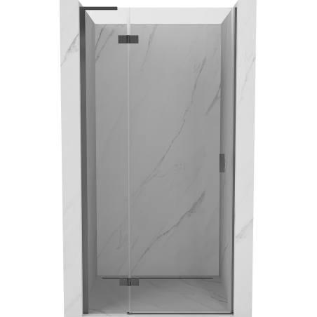 Mexen Mist-H L sprchové dvere otvárateľné ľavé 70 cm, transparentné, gun metal - 8A5L-070-000-95-00-L