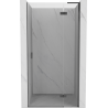 Mexen Mist-H L sprchové dvere otočné pravé 115 cm, transparentné, gun metal - 8A5L-115-000-95-00-P