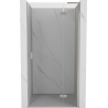 Mexen Mist-H L sprchové dvere otočné pravé 75 cm, priehľadné, brúsený nikel - 8A5L-075-000-97-00-P