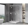 Mexen Mist-H T výklopná sprchová kabína ľavá 120 x 95 cm, transparentná, biela - 8A5T-120-095-20-00-L