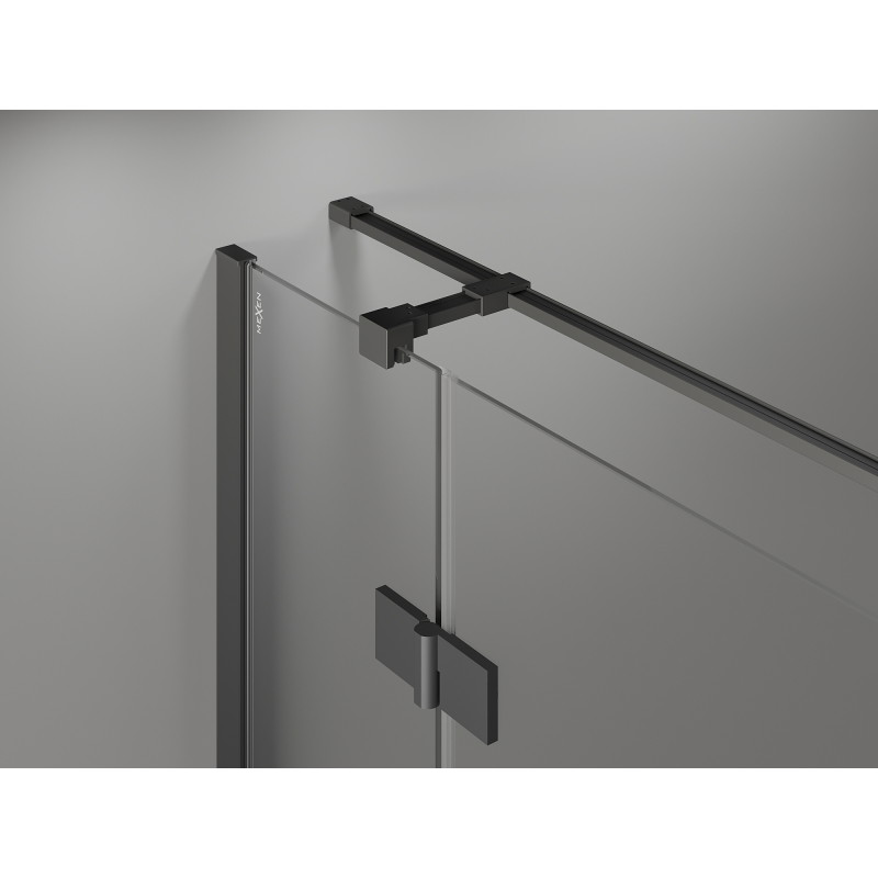Mexen Mist-H T sprchovací kút otvárací ľavý 80 x 85 cm, priehľadný, gun metal - 8A5T-080-085-95-00-L