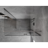 Mexen Mist-H T sprchovací kút s otváracími dverami pravá strana 105 x 85 cm, transparentný, gun metal