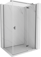 Mexen Mist-H T pravouhlá sprchová kabína 115 x 95 cm, priehľadná, gun metal - 8A5T-115-095-95-00-P